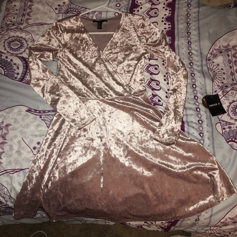 Velvet Dress - Picture 1 of 3